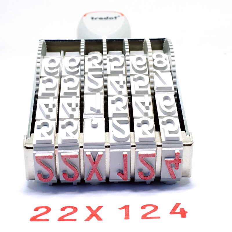 特大号6位数字印章0-9可调编号章纸箱批号数字滚轮印章卓达号码印