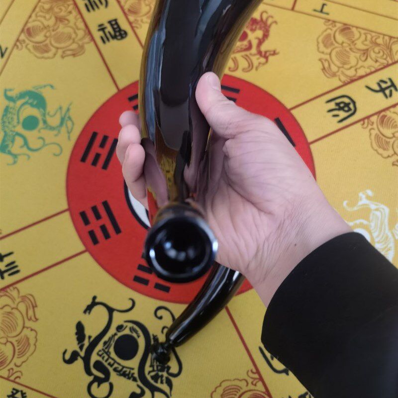 道科仪乐器 牛角号 喇叭号 牛角号 道用品 道家用品 天然牛角号