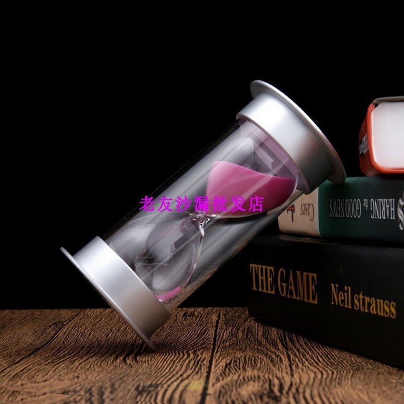 塑料餐饮沙漏防摔5/6/7/8/10/12/25/28/30分钟沙漏上彩计时器摆件