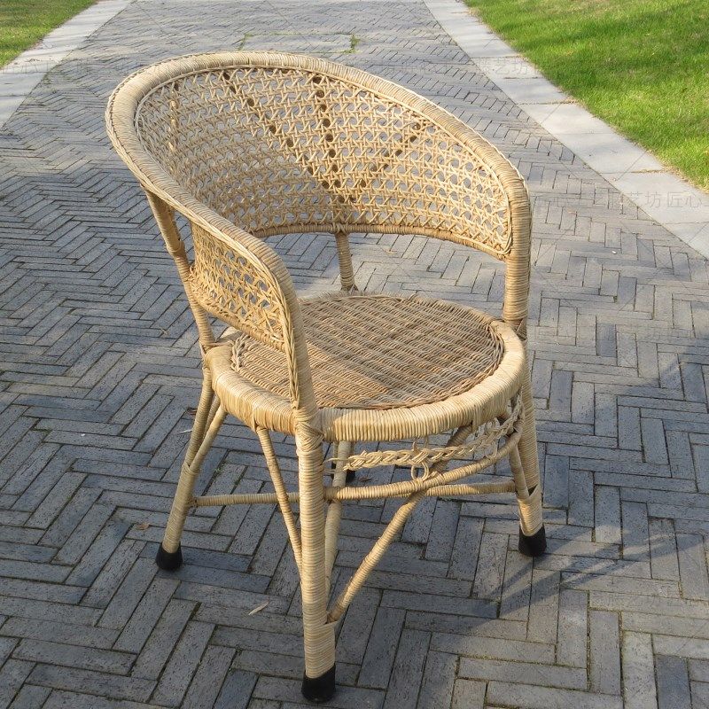 汉中藤编天然真藤椅子靠背老人椅野生青藤椅子阳台单人家用滕腾椅,住宅家具,阳台椅,淘宝优惠券,粉丝福利购,淘宝优惠卷