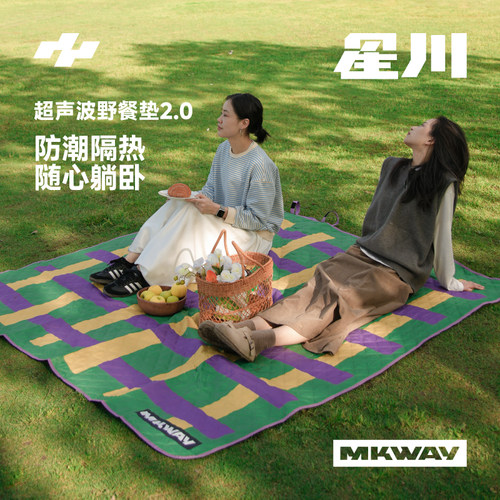 加厚野餐垫防潮垫户外露营便携