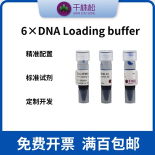 6×DNA Loading buffer DNA上样缓冲液 核酸电泳 琼脂糖电泳