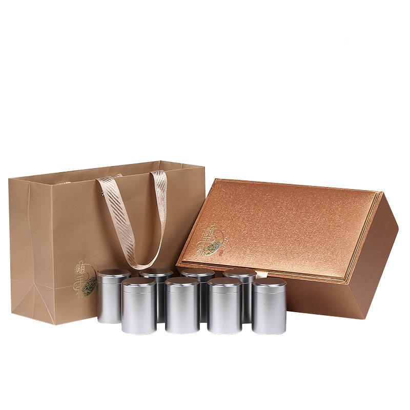 意小号迷你铝合金叶罐小罐茶8罐装通小号铝罐创用茶叶包装茶盒