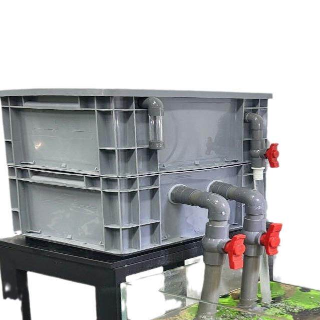 鱼鱼缸过滤器净水循环三合一系用统配件养品大全龟tb676387滴流盒