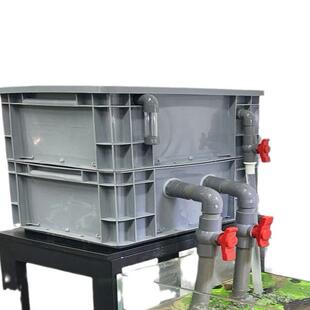 鱼鱼缸过滤器净水循环三合一系用统配件养品大全龟tb676387滴流盒