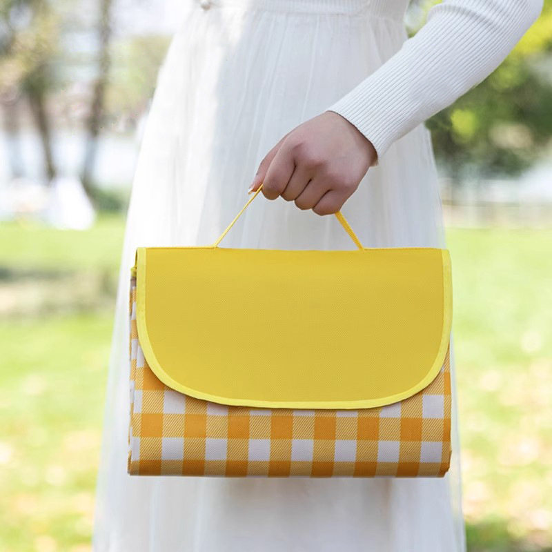 牛津布折叠野餐垫防潮地垫户外露营便携防水加厚草坪春游垫子批发