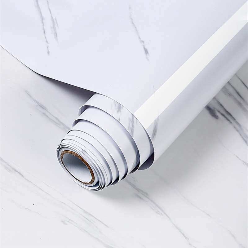 厨房墙面专用贴膜大理石纹自粘墙纸自带胶灶台翻新卫生间防水壁纸