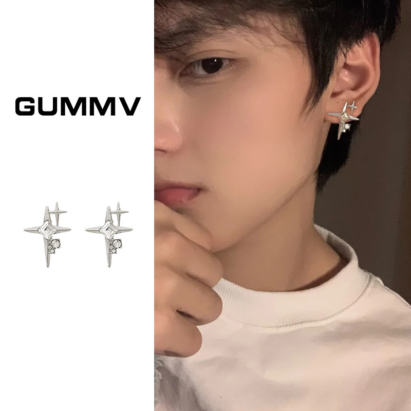 星星耳环男个性小众设计感气质高级网红耳钉小巧精致时尚潮流耳饰,饰品/流行首饰/时尚饰品新,耳环,淘宝优惠券,粉丝福利购,淘宝优惠卷