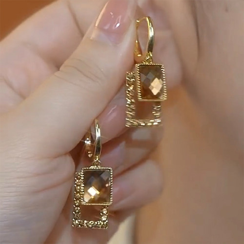金色独特夸张大耳环女新款爆款