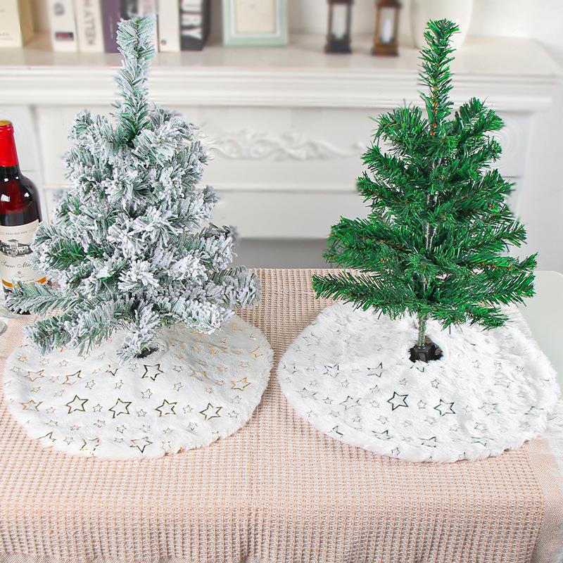 Christmas tree skirt Tabletop Christmas tree skirt ornament