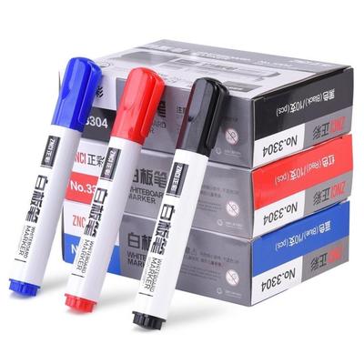 color whiteboard marker erasable red blue black白板笔可擦