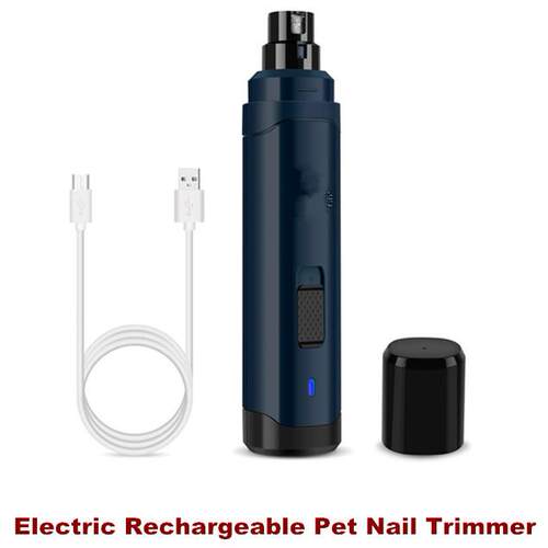Dog Nail Grinder Electric Rechargeable Pet Nail Trimmer Cats