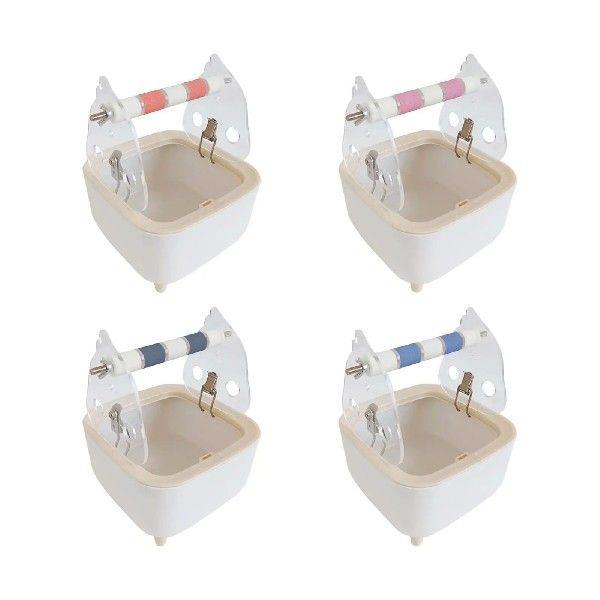 Parrot Training Toilet Stand with Waste Bin Bird Gym