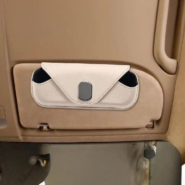 Sun Visor Sunglasses Holder Car Glasses Case Holder Car