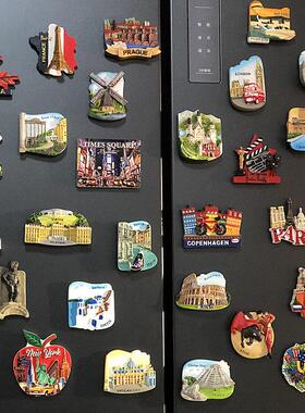 旅游城市冰箱贴磁性贴Tourist city refrigerator magnets