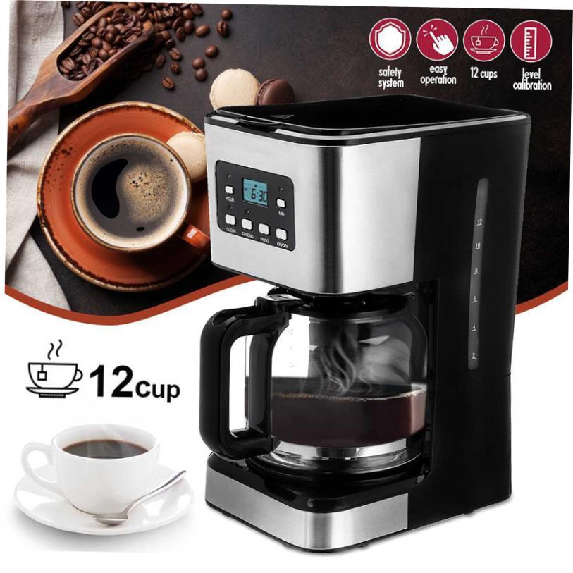 12cup Drip Coffee Maker america Coffee machine美式滴漏咖啡机