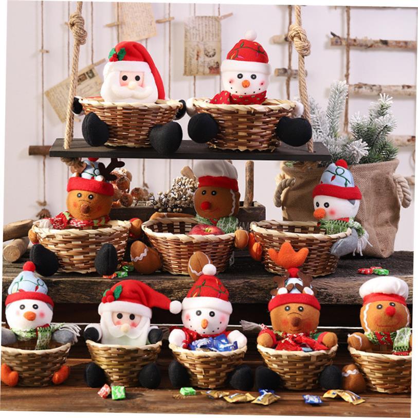 Christmas ornaments fruit basket children's gift圣诞节果