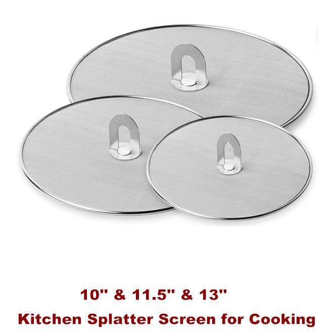 Kitchen Splatter Screen for Cooking Grease Splatter Guard - 实物图