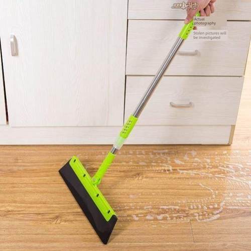 dry-wet dual bathroom wiper cleaning sweep home bath