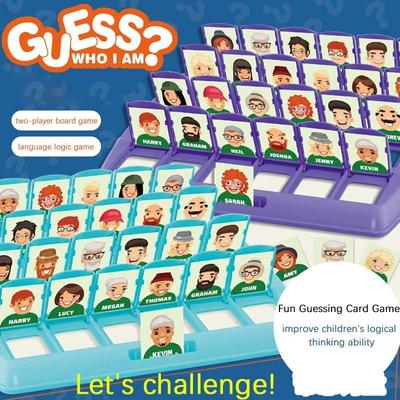 Family Guessing Games Guess Who Am I Classic Board Game Toys