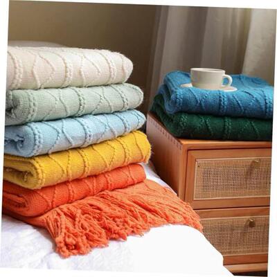 Blanket Soft Throw Blanket On Sofa Bed Plaids Adult Home Tex