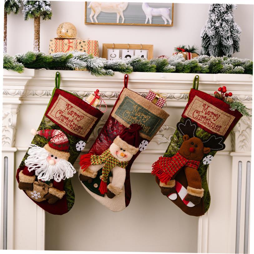 Christmas decorations Christmas stockings gift stockings