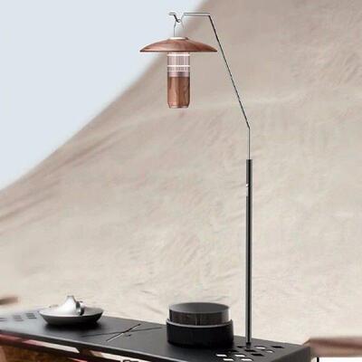 Camping Lantern Stand Lamp Pole Portable Lawn Hiking Lamp