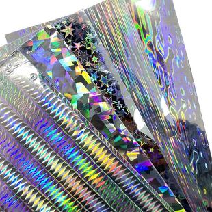 Fishing Hard Adhesive lot Holographic 10X20cm 5PCS Bait