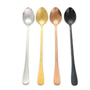 Spoon Coffee Long Handle Tea Stainless Milk Steel