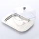 steel Lid butter stainless Dish with Butter Cover