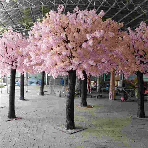 专业订做仿真树仿真植物假樱花树人造樱花树樱花条仿真桃花树