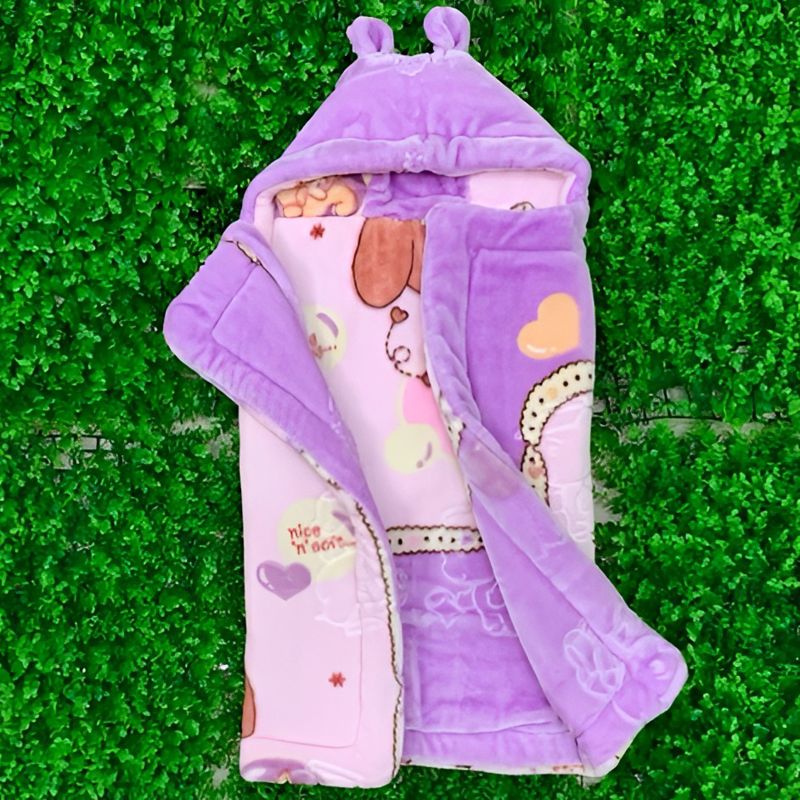 儿童午睡毯小学生教室用冬季加厚披肩斗篷毛毯午休趴睡披风盖毯子