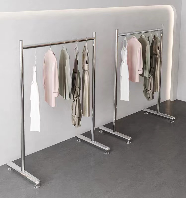 阳台晾衣架不锈钢服装卧室