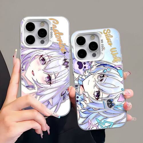 星穹铁道银狼瑕蝶适用vivoY600Pro手机壳Y500i彩银磨砂Y300Ty200iy100i长续航版y93y78+y76sy70sy53sy37Cy36m