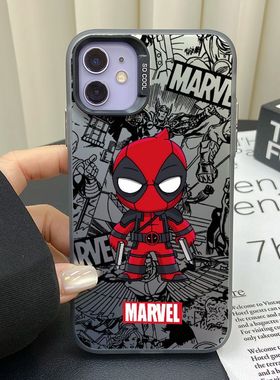 新款漫威钢铁侠适用一加ACE6T/5至尊版手机壳一加1513T1211R彩银磨砂ACE5竞速版学生OnePlusACE3V2Pro保护套