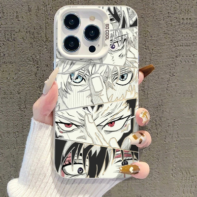 咒术回战眼神适用vivoY600Pro手机壳Y500i彩银磨砂Y300Ty200iy100i长续航版y93y78+y76sy70sy53sy37Cy36my35+