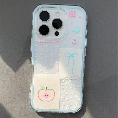 星星蝴蝶结苹果核适用vivoY500手机壳y300y200i透明二合一可放卡片y100ty93y78y76sy53sy37Proy36my30标准版