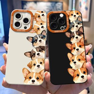 叠叠乐柯基狗狗适用vivoS50Promini手机壳S30s20s19s18s17ts16s15s12磨砂X300X200100S软x90x80x70x60x50x23