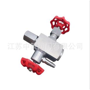 压力表多功能针型阀带取样口针形截止阀CJ123W-160P双开关仪表阀