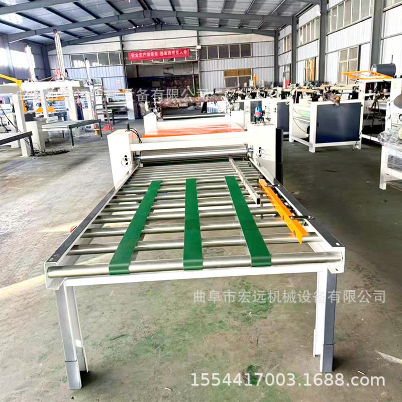 防火板木塑纤维板覆膜机 1.22*2.44大板 PETG钛晶板肤感膜贴面机