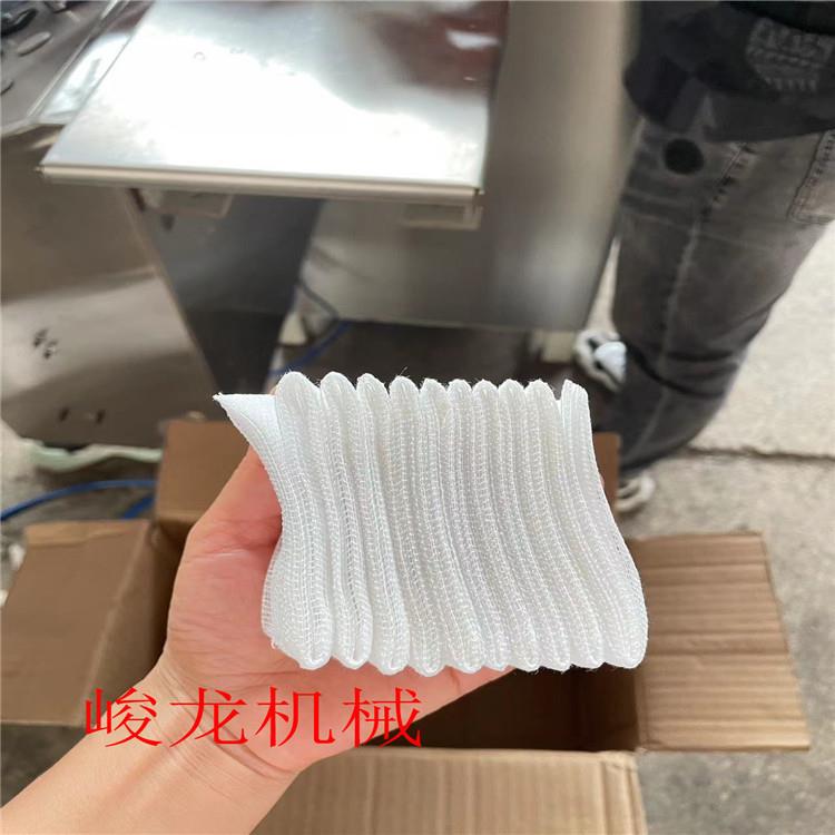 生产一次性脱脂棉纱布片设备 急救高岭土止血纱布机器厂家