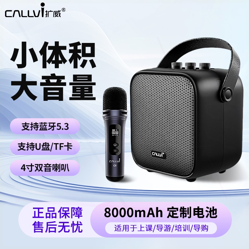 CallVi扩威W6广场舞音响蓝牙户外