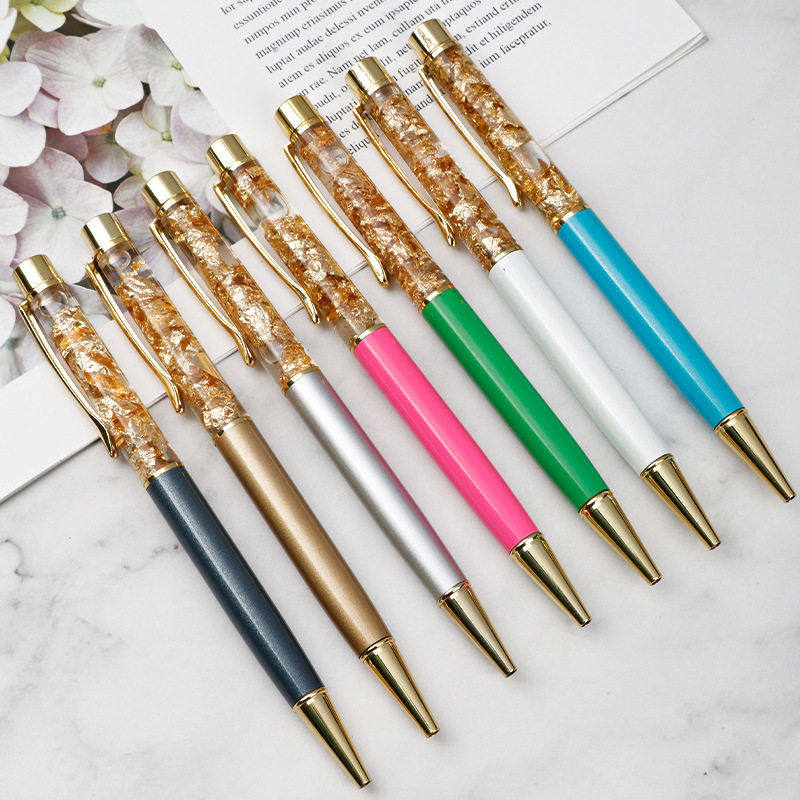 金箔笔水晶笔 圆珠笔金属签字笔广告礼品笔激光刻字,文具电教/文化用品/商务用品,圆珠笔,淘宝优惠券,粉丝福利购,淘宝优惠卷