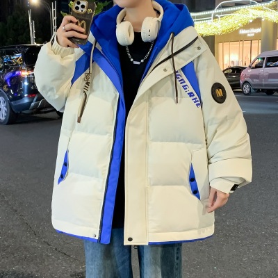 青少年冬季羽绒棉服男孩加厚保暖