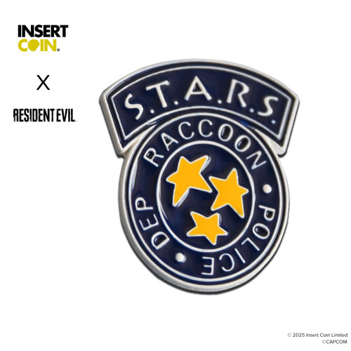 生化危机S.T.A.R.S.徽章INSERT COIN 卡普空游戏周边正版授权