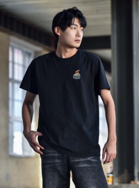 巫师洛奇刺绣T恤 INSERT COIN CDPR巫师系列游戏周边正版授权