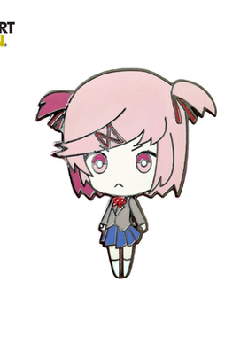 心跳文学部夏树徽章 INSERT COIN 心跳文学部游戏周边正版授权