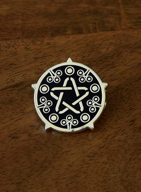 巫师叶奈法徽章 INSERT COIN CDPR巫师系列游戏周边正版授权