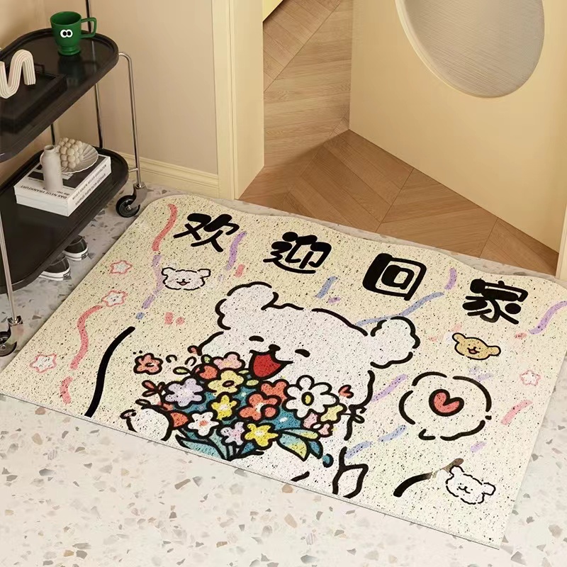 入户门丝圈防滑耐磨脚垫可裁剪