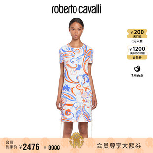 RC女士连衣裙 抽绳多色休闲连衣裙Roberto Cavalli